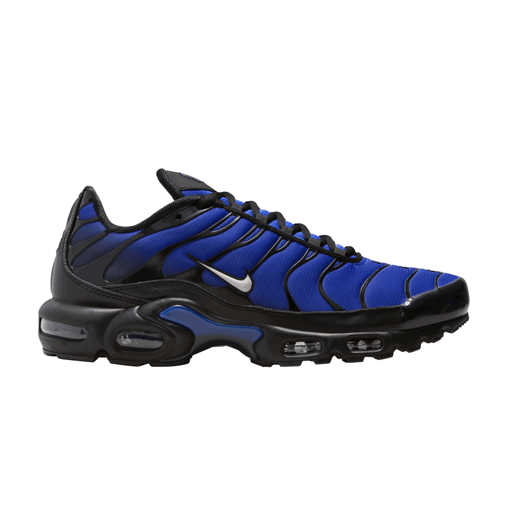 Tenisky a topánky Nike Air Max Plus Premium Black Racer Blue Modrá | FQ7331-001, 0