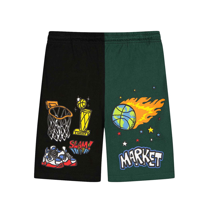 Šortky MARKET Memorabilia Shorts Zelené | 395000528, 0
