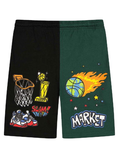 Šortky MARKET Memorabilia Shorts Zelené | 395000528