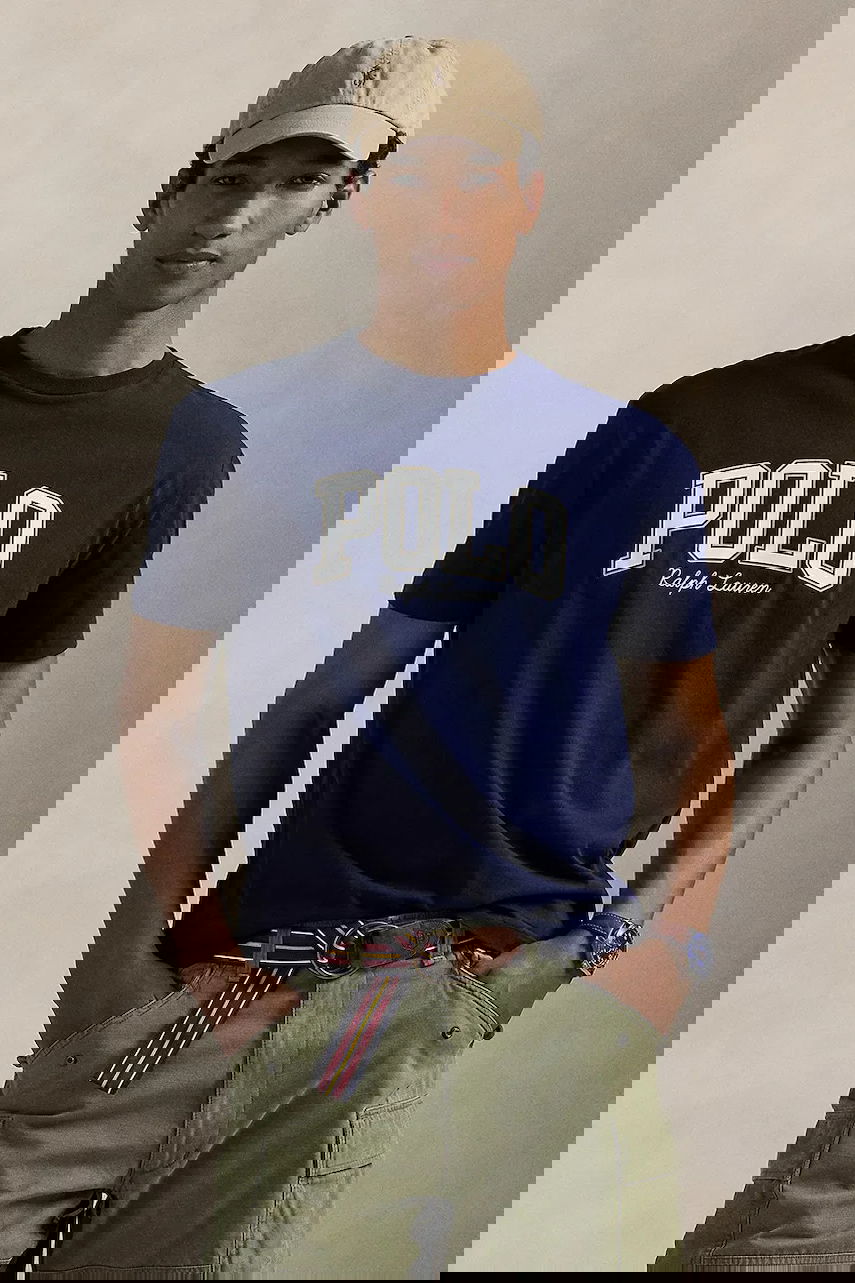 Tričko Polo by Ralph Lauren Polo Ralph Lauren Graphic T-Shirt Navy | 710P00086, 0