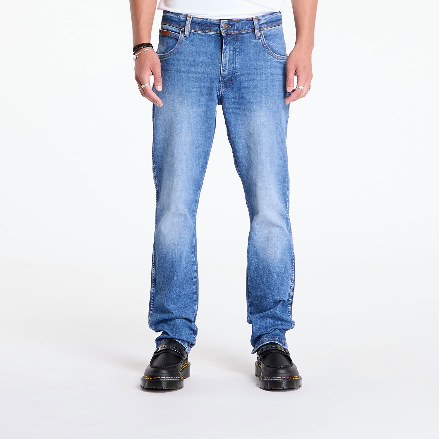 Džínsy Wrangler Texas Slim Prairie Blue Modrá | 112356813, 0