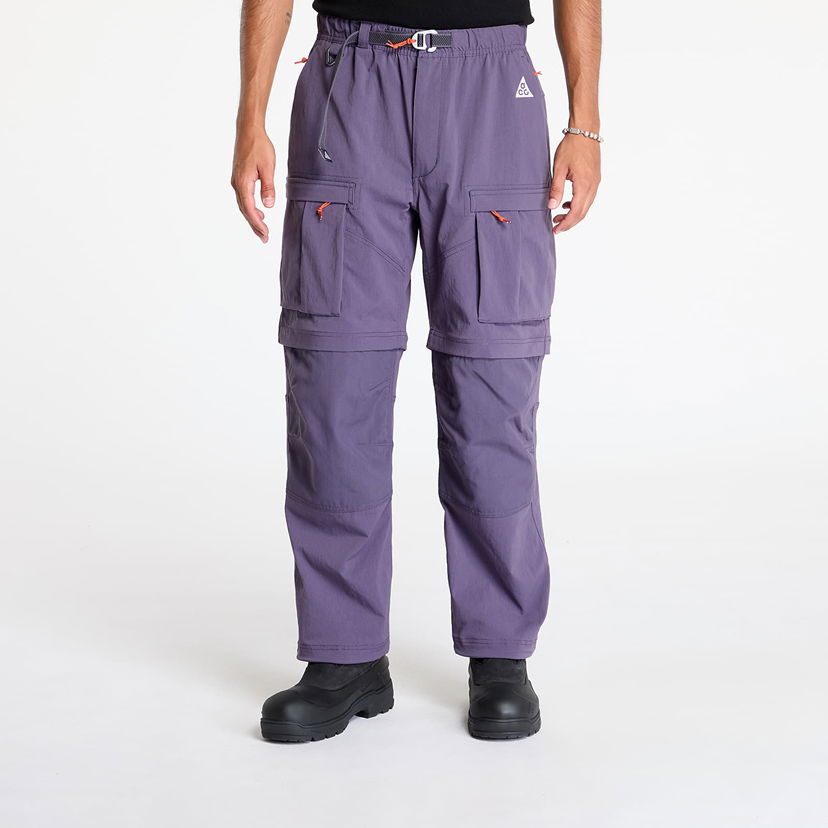 Cargo nohavice Nike ACG "Smith Summit" Cargo Pants Dark Raisin/ Black/ Summit White Fialová | FN0428-573