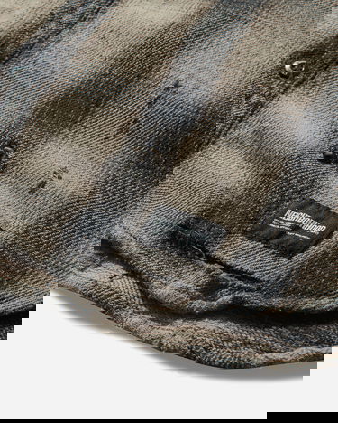 Košeľa Neighborhood Savage Block Check Shirt Zelené | 242AQNH-SHM07 GG, 4
