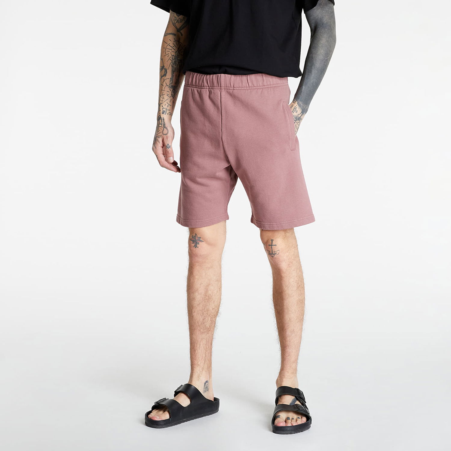 Šortky Carhartt WIP WIP Pocket Sweat Fialová | I027698, 0
