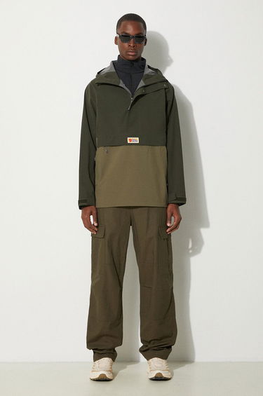 Vetrovka FJÄLLRÄVEN Anorak Jacket Zelené | F86688.662.625, 1