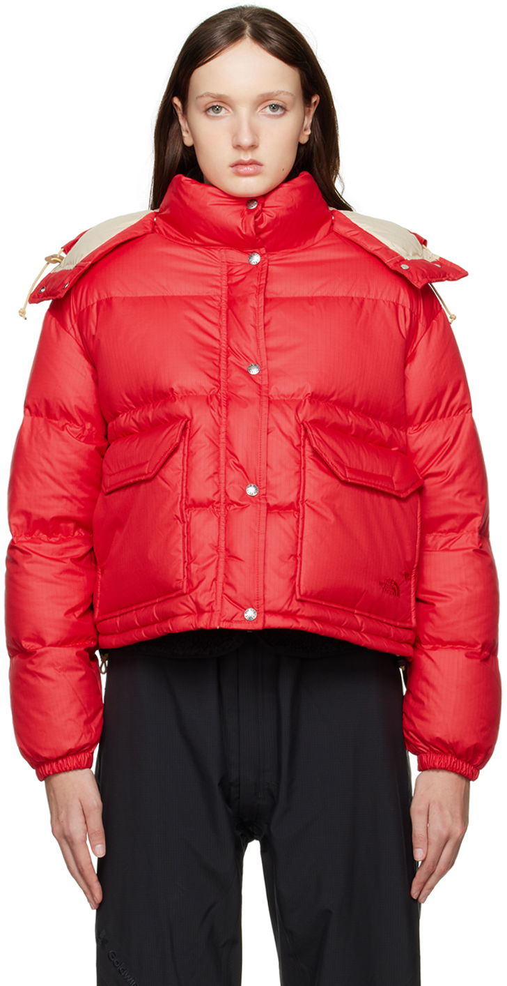 Prešívaná bunda The North Face Red 71 Sierra Down Červená | NF0A7US4, 0