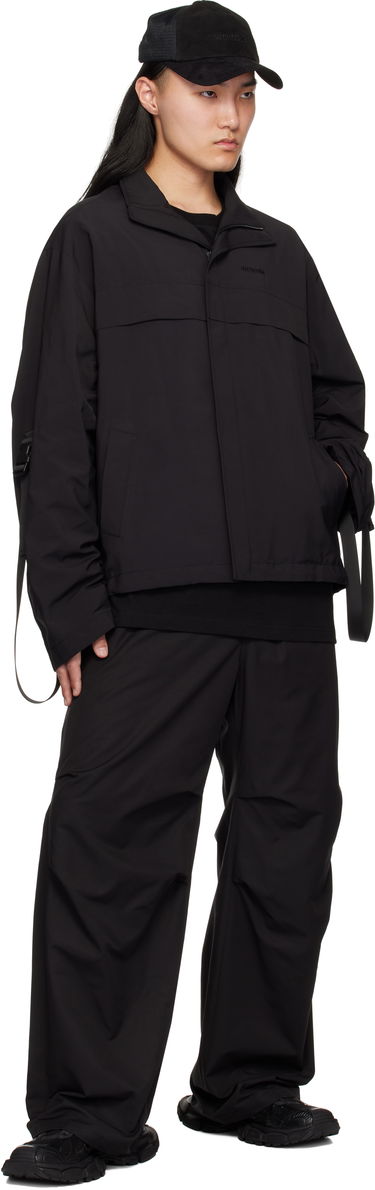Vetrovka We11done We11done Strapped Windbreaker Jacket Čierna | WD-JP0-25-004-M-BK, 3