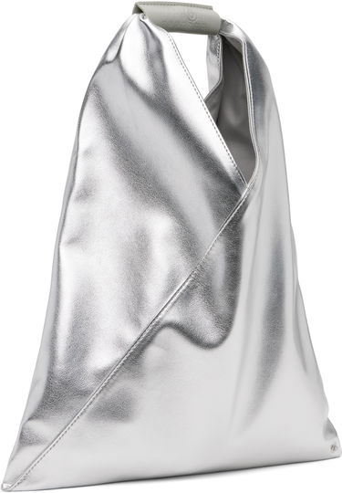 Tote bag Maison Margiela MM6 Maison Margiela Small Triangle Tote Metalická | S54WD0043 P8496, 1