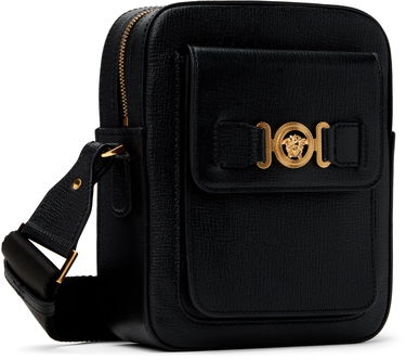 Taška cez rameno Versace Versace Medusa Biggie Crossbody Pouch Čierna | 1015796_1A10544, 1