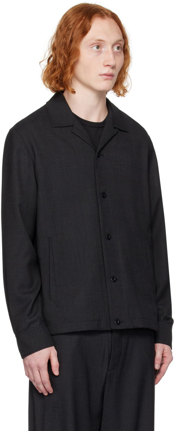 Bunda rag & bone Finlay Button-Up Shirt Jacket Čierna | MBW23H2402LWML, 1