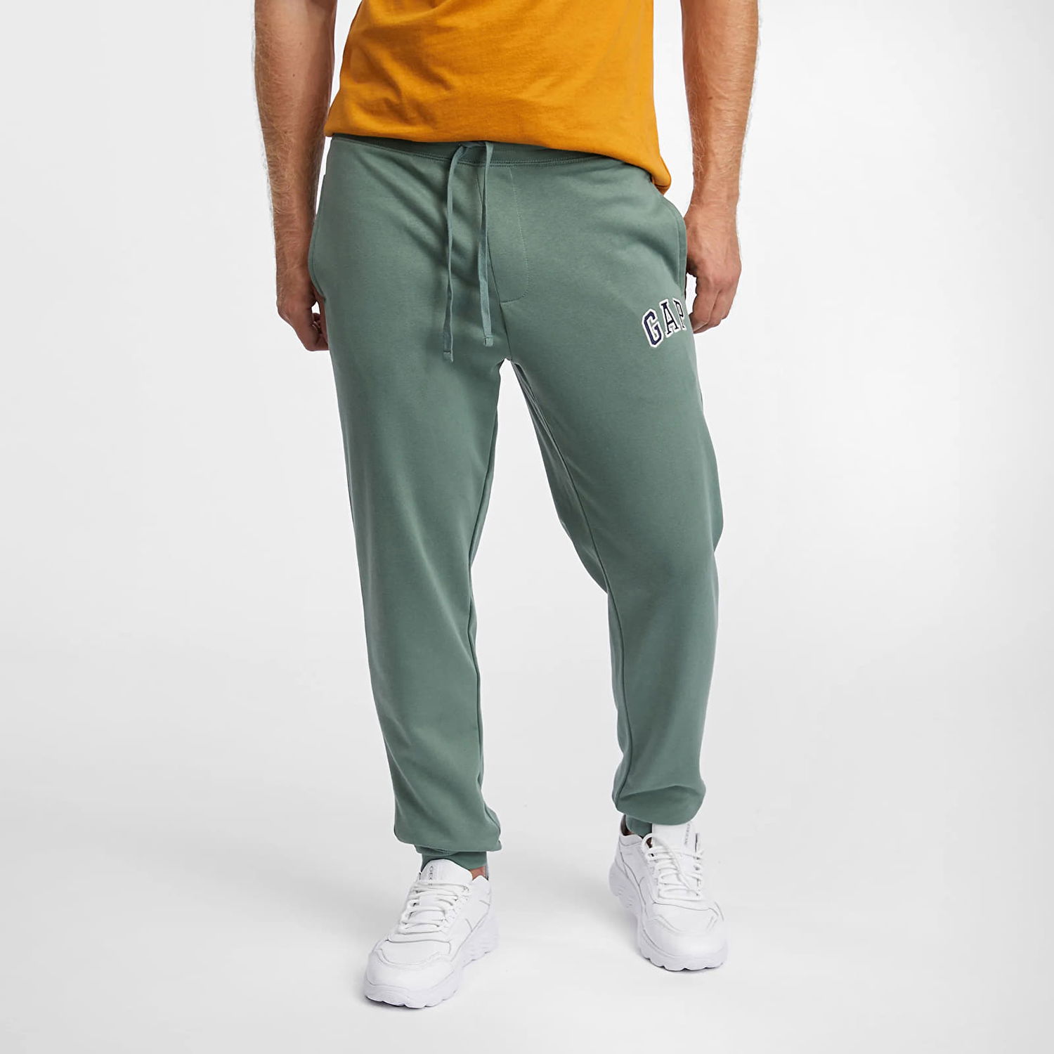 Tepláky GAP Logo Sweatpants Zelené | 795695-00, 0