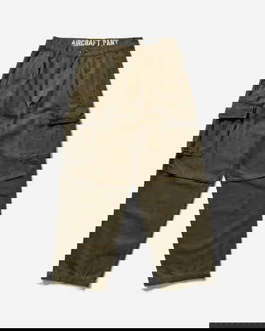 Cargo nohavice Alpha Industries Aircraft Cargo Pants Zelené | X146200 142, 1