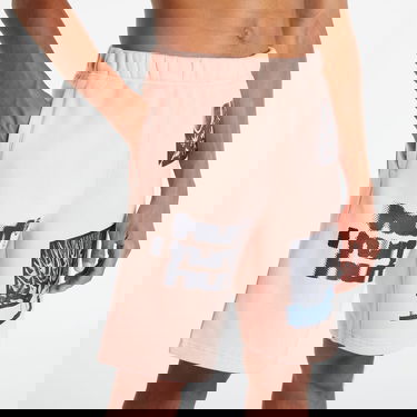 Šortky HUF Virus Fleece Short Ružová | PT00220 coral pink, 4