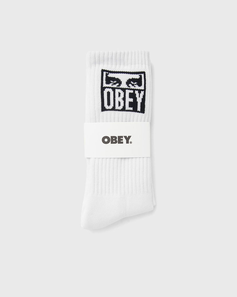 Ponožky OBEY Eyes Icon Socks Biela | 100260141-WHT