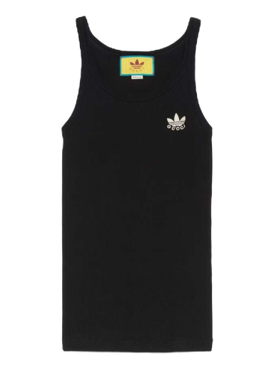 Tielko Gucci adidas x Cotton Tank Top Čierna | 714865 XJEXM 1043