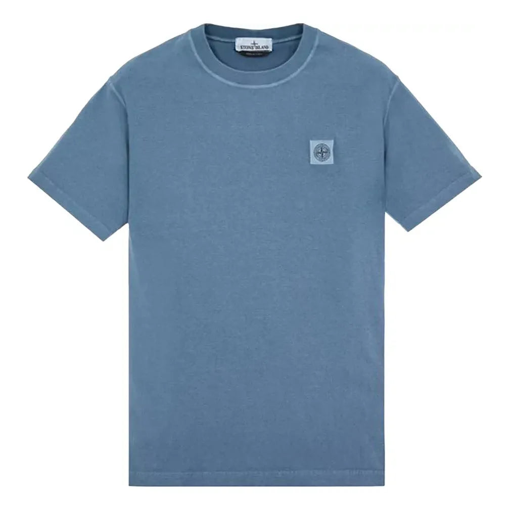 Tričko Stone Island Stone Island Compass Badge T-Shirt Modrá | 101523757-V0124, 0