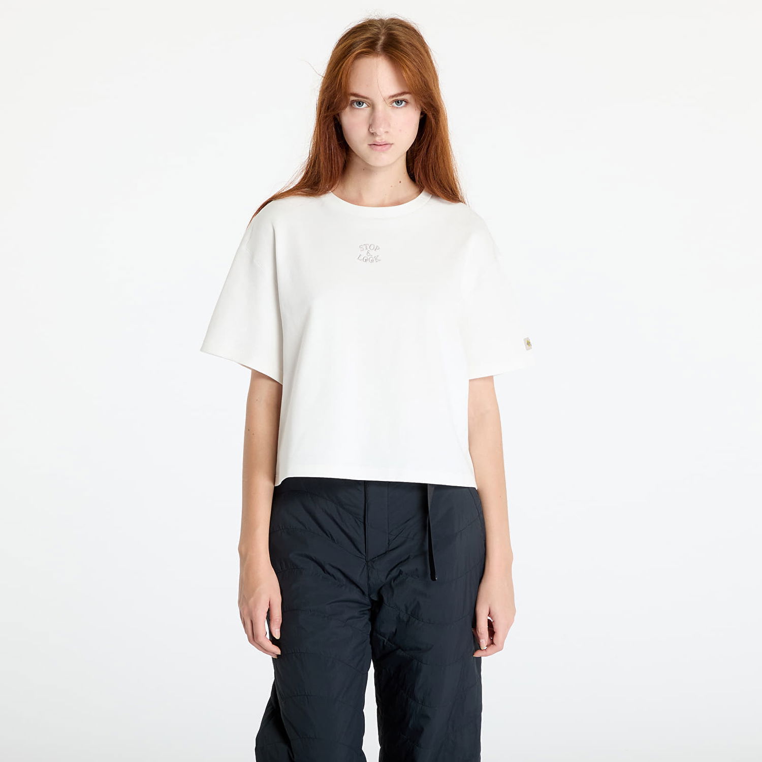 Tričko Columbia Wallowa™ Cropped Graphic Tee Sea Salt Biela | 2090941125, 0