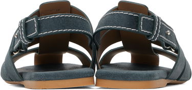 Tenisky a topánky JW Anderson JW Anderson Suede Fisherman Sandals Modrá | SN0091-LA0359, 1