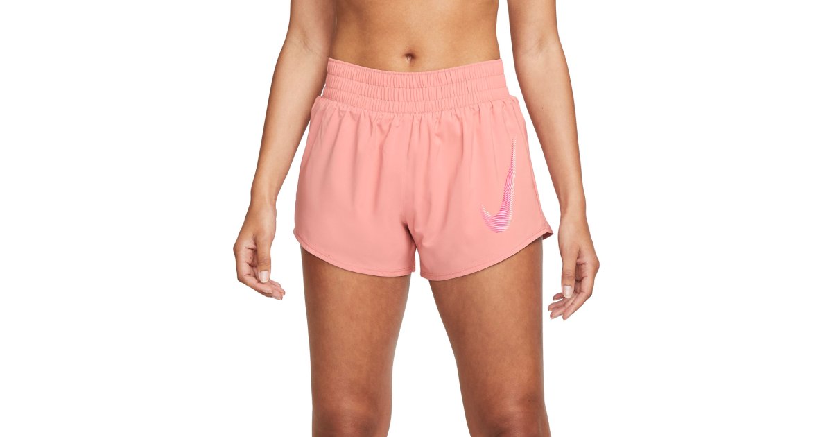 Dri-FIT One Swoosh Mid-Rise Brief-Lined Running Shorts