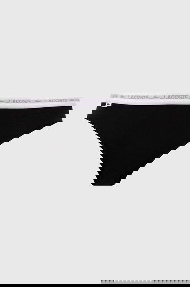 Nohavičky Lacoste Lacoste 3-Pack Panties Čierna | 8F1338, 1