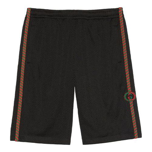 Šortky Gucci Side Mesh Shorts Čierna | 600215-XJB1N-1082, 0