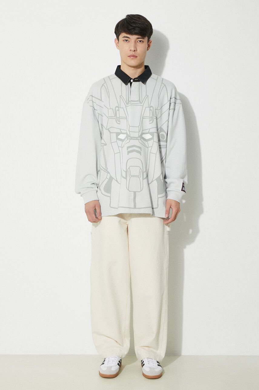 Mikina Levi's Gundam SEED Print Sweatshirt Šedá | A7414.0000, 1