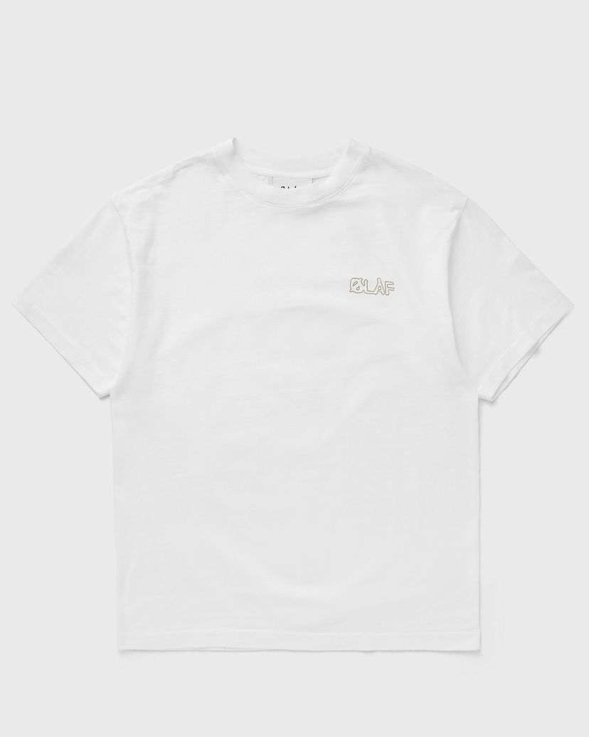 Tričko ØLÅF DEEP SEA TEE Biela | M160117-OPTICAL-WHITE