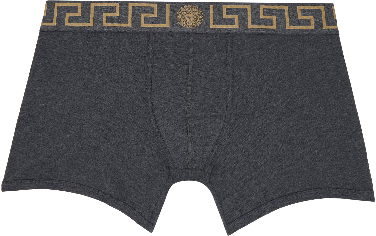 Boxerky Versace Border Boxer Briefs Šedá | AU10192_1A10011, 0