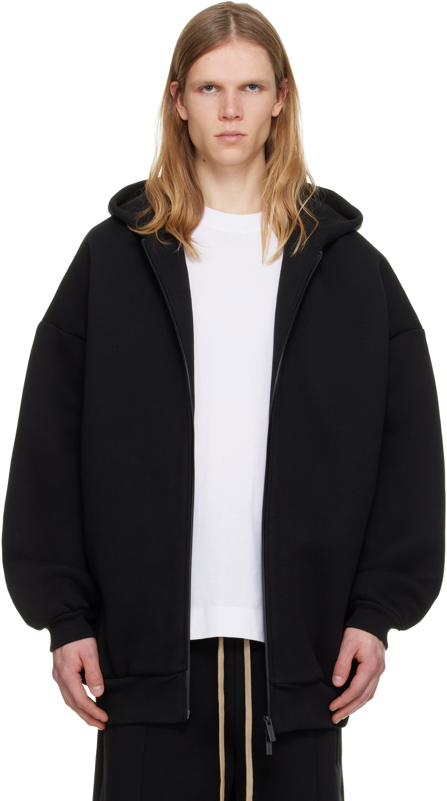 Mikina Fear of God Athletics Zip Up Hoodie Čierna | FG25FW12-120FLC-001, 0
