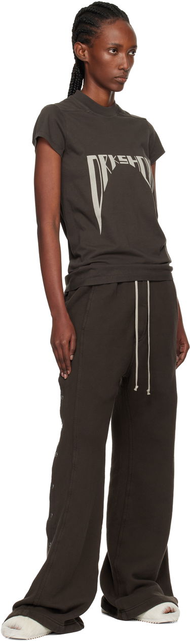 Tričko Rick Owens DRKSHDW Concordians Level T-shirt Šedá | DS02E7208 RNEP4, 3