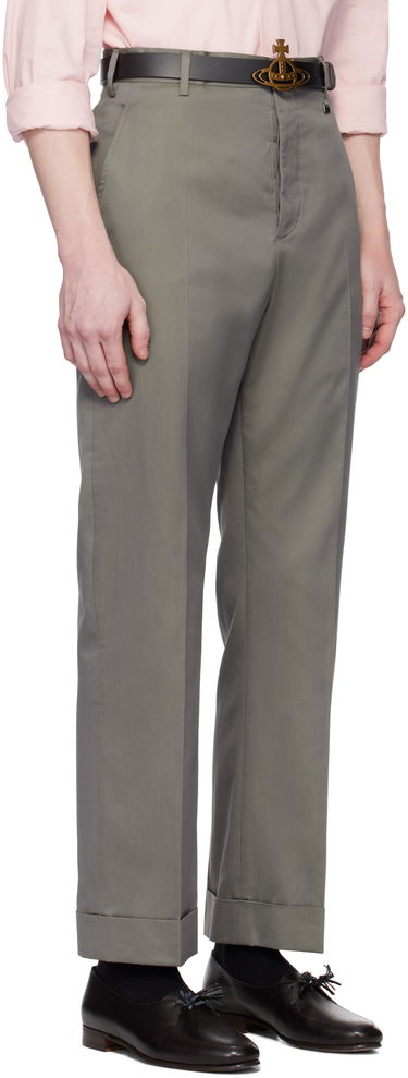 Nohavice Vivienne Westwood Vivienne Westwood Doc Trousers Šedá | 2F01001B-W011Z-, 1