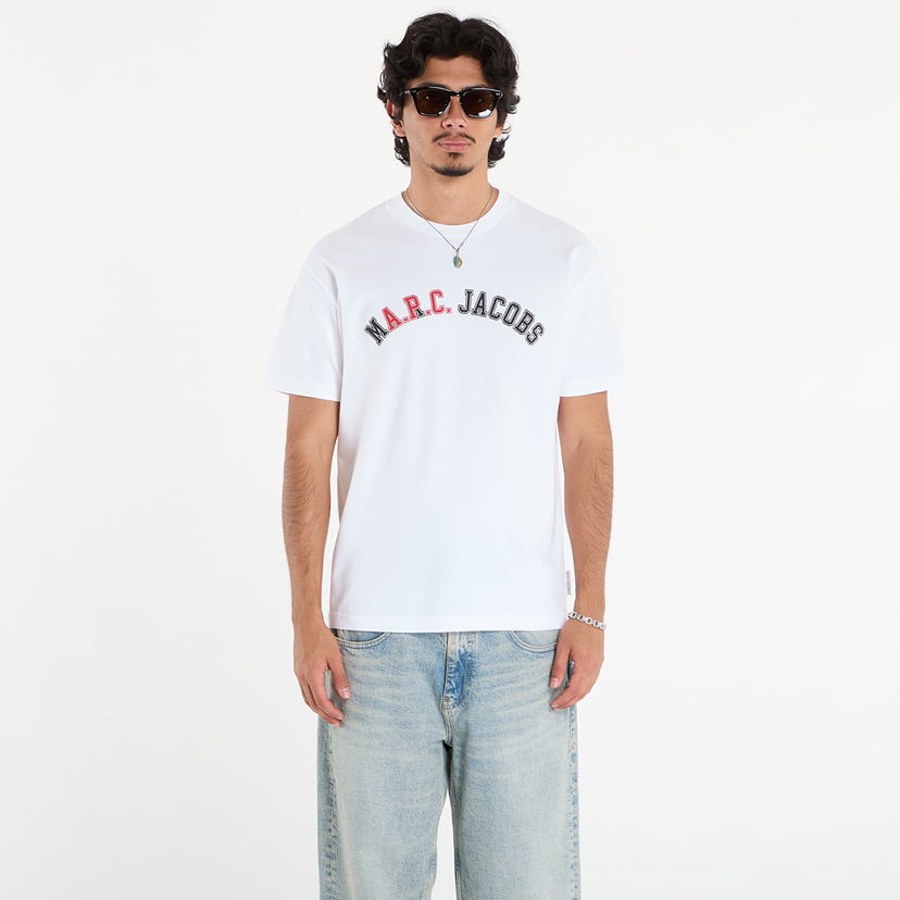 Tričko A.P.C. A.P.C. x Marc Jacobs Boxy Fit T-Shirt XXL Biela | COHKS-H26554 AAB