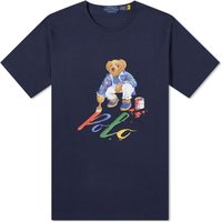 Tričko Polo by Ralph Lauren Painting Bear T-Shirt Navy | 710853310025, 1