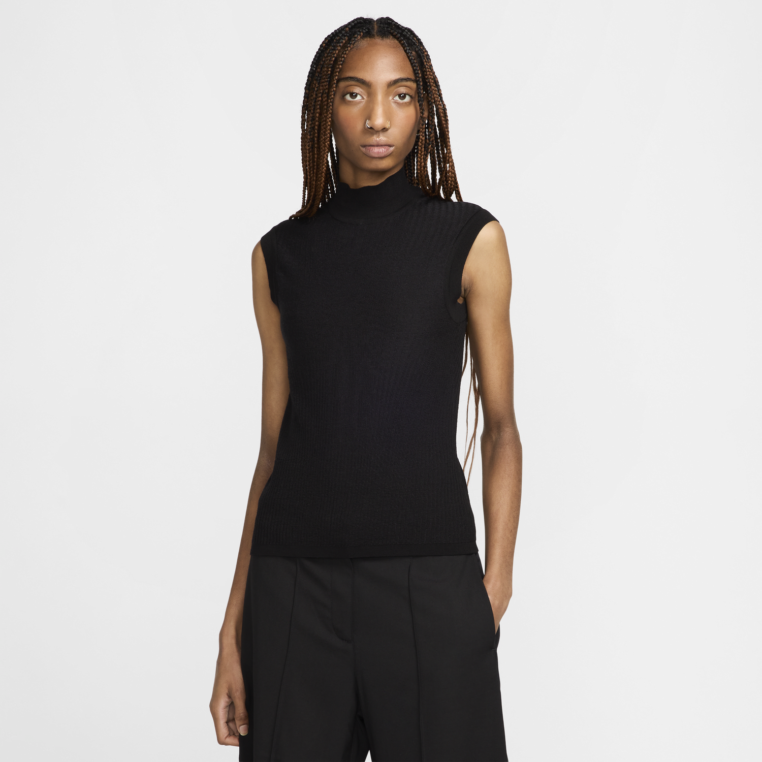 Tielko Nike Every Stitch Considered Fitted Tank Top Čierna | FQ0288-010, 0