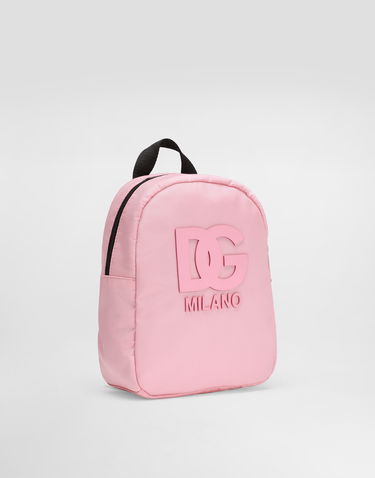 Batoh Dolce & Gabbana Dolce & Gabbana Nylon Backpack With DG Logo Ružová | EM0141AU92780400, 1