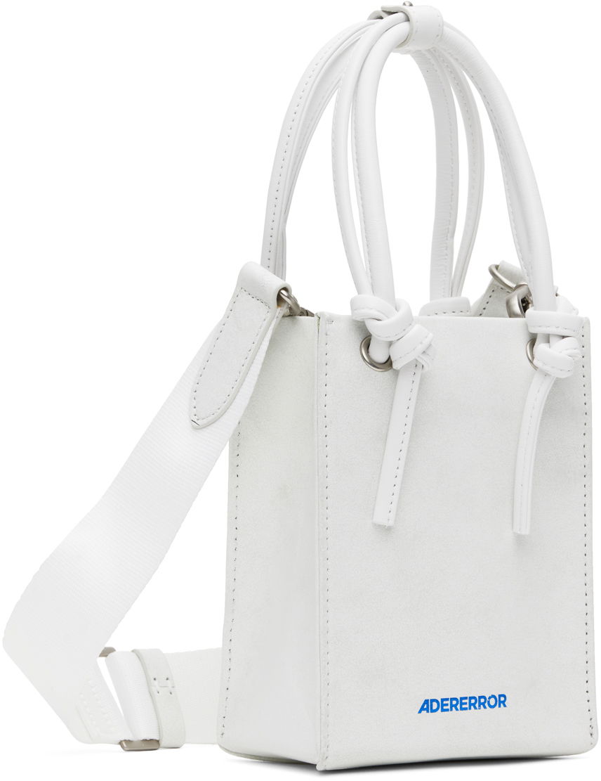 Mini Shopping White Shoulder Bag