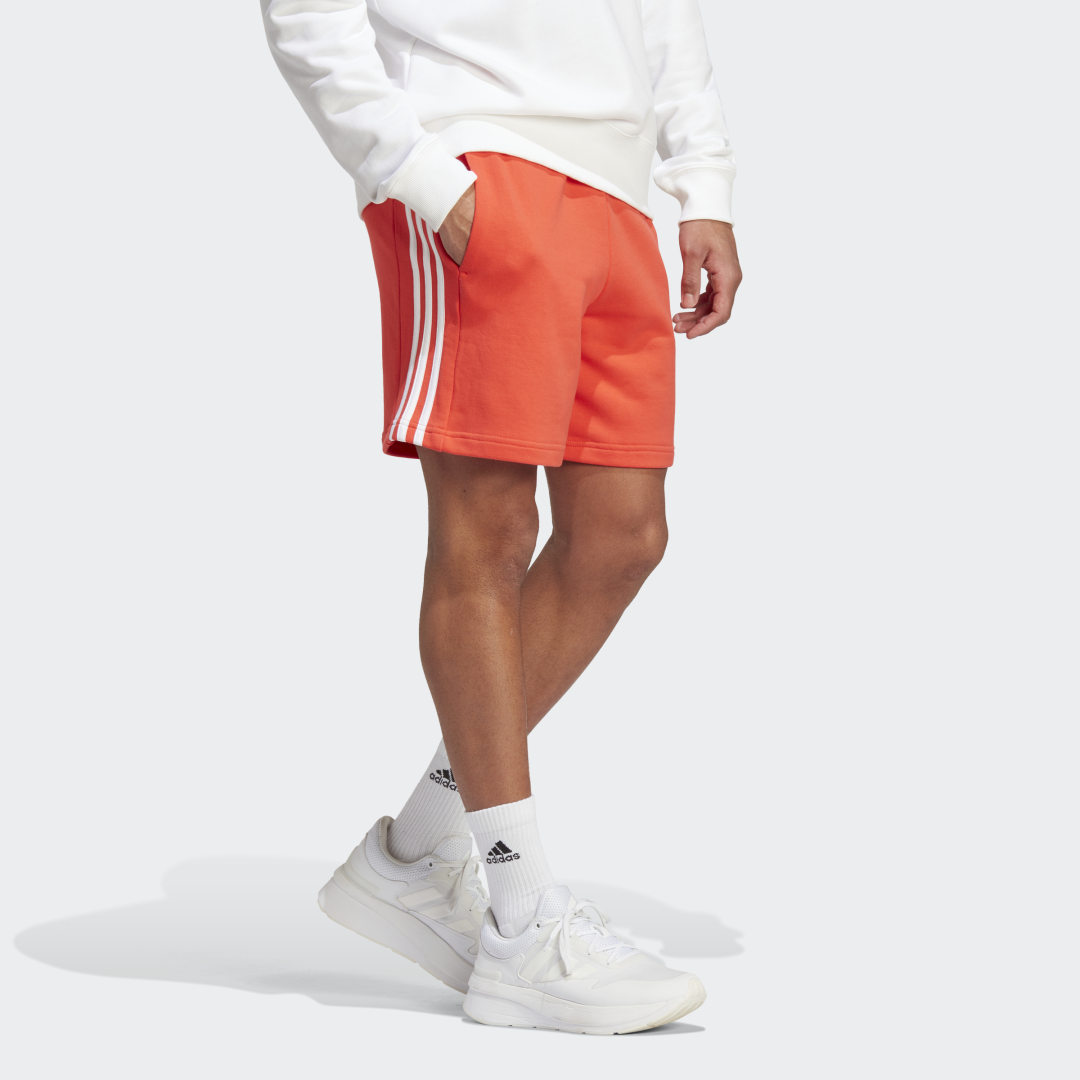 Essentials French Terry 3-Stripes Shorts