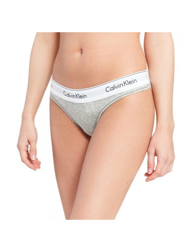 Nohavičky CALVIN KLEIN Thong Šedá | F3786E-020