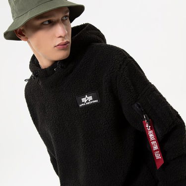 Mikina Alpha Industries Teddy Čierna | 118330-03, 3
