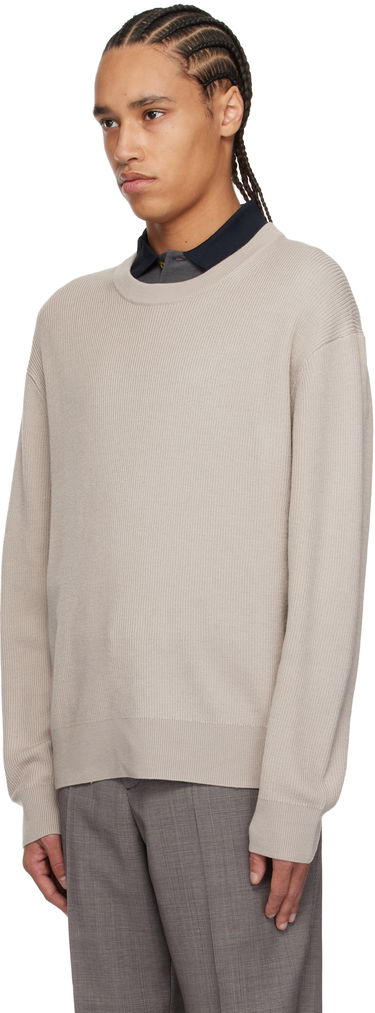 Sveter Paul Smith Paul Smith Ribbed Knit Sweater Béžová | M1R-247Z-P02587-07, 3