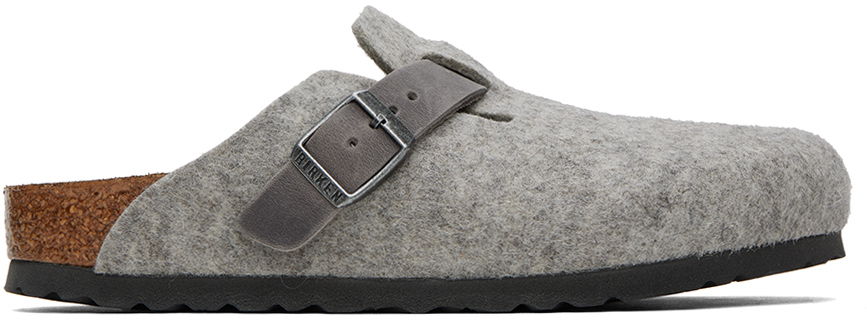 Tenisky a topánky Birkenstock Regular Boston Loafers "Gray" Šedá | 1026149, 0