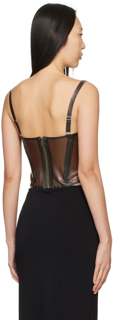 Podprsenka Miaou Miaou Kiko Corset Top Hnedá | 7075LTXSMB, 2