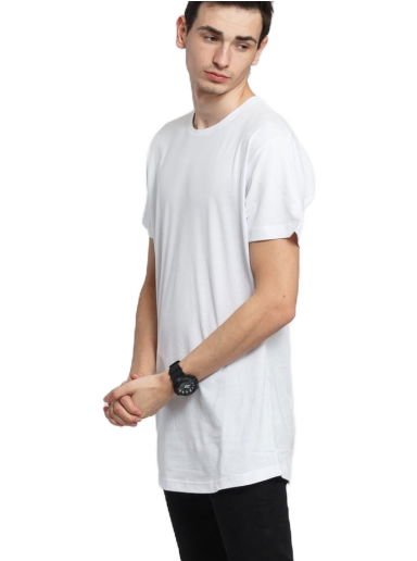 Tričko Urban Classics Shaped Long Tee Biela | TB638 White