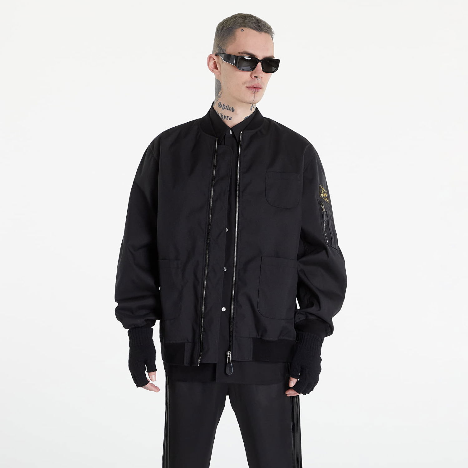 Bomber bunda RAF SIMONS School Uniform Bomber Echodomer Čierna | 221-623B-30000-0099, 0