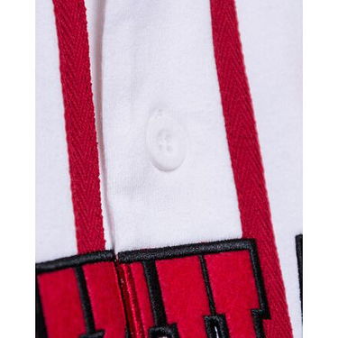 Dres Mitchell & Ness Practice Day Button Front Jersey CHICAGO BLACKHAWKS Biela | TBTF4994-CBHYYPPPWHIT, 3