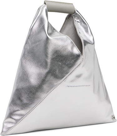 Kabelka Maison Margiela MM6 Maison Margiela Triangle Mini Tote Metalická | SB6WD0013 P8496, 2