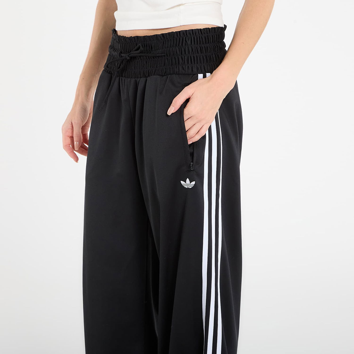 Tepláky adidas Originals Smocked Fb Track Pants Čierna | KD0301, 1