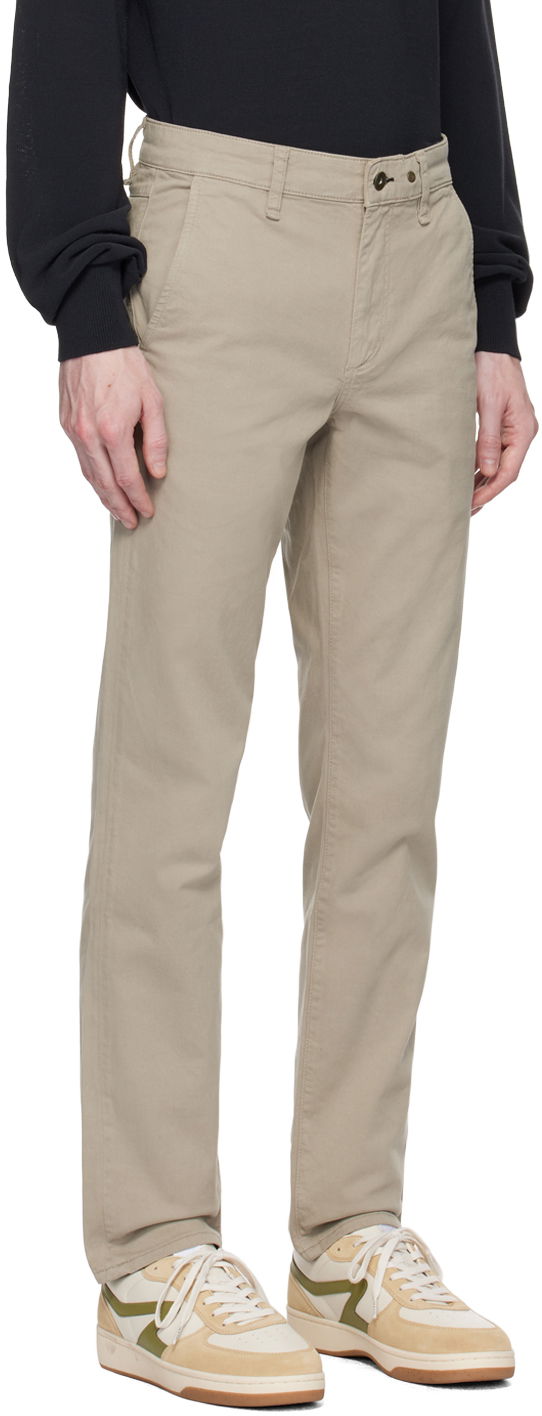 Nohavice rag & bone Rag & Bone Slim-Fit Trousers Béžová | MBW22S712336ML, 1