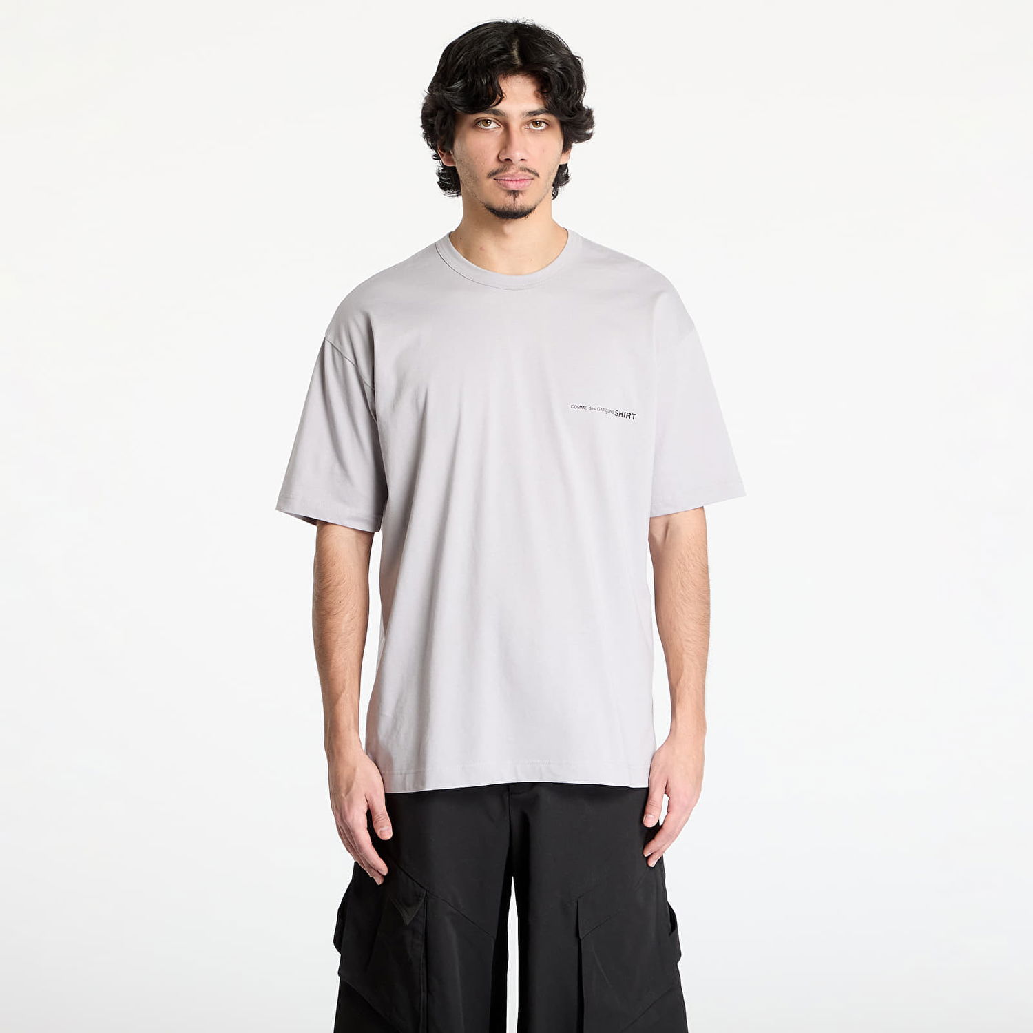 Tričko Comme des Garçons Comme des Garçons SHIRT Knit T-Shirt Šedá | FO-T023 GREY, 0