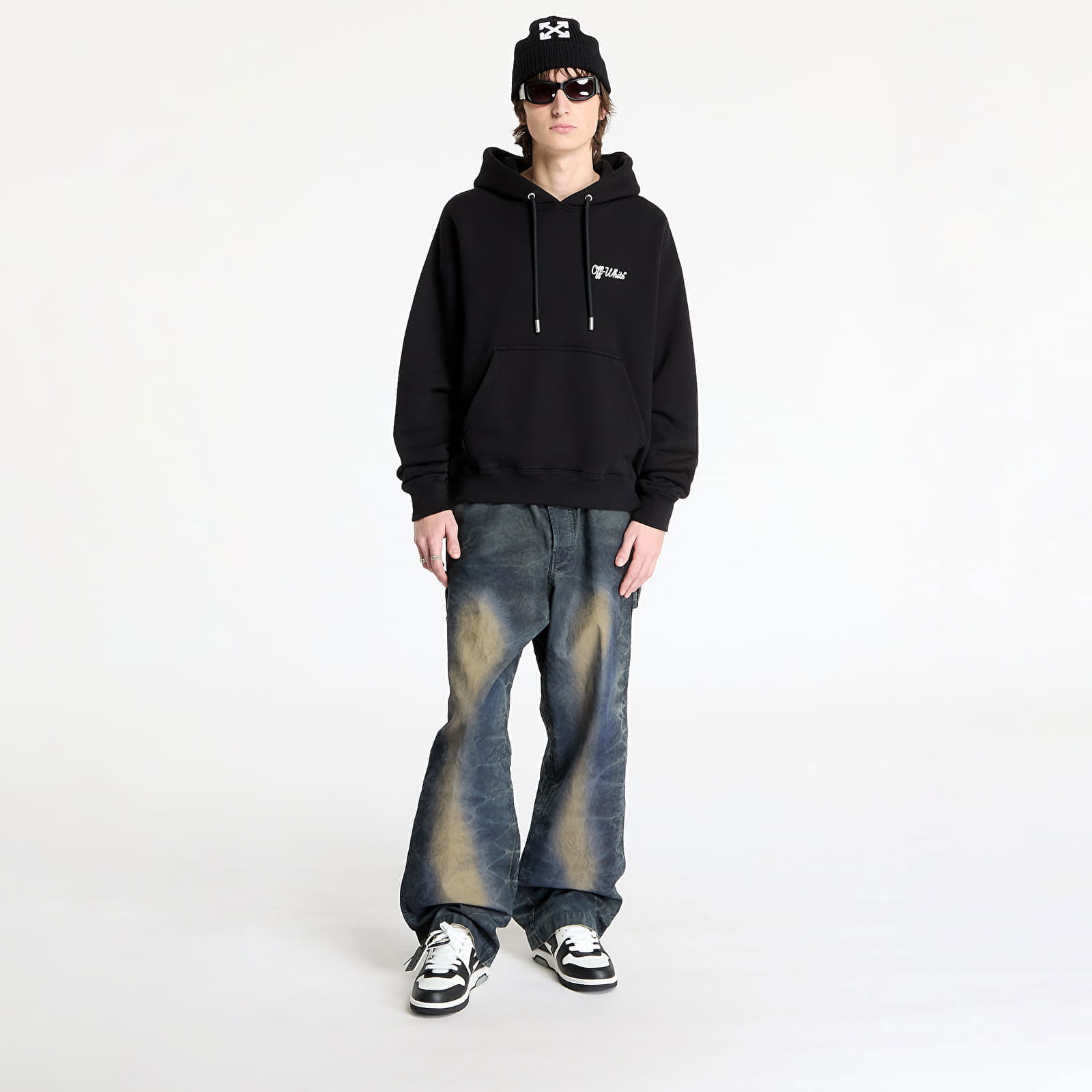 Script Skate Black Hoodie